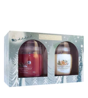 Yankee Candle Bright Lights gift set signature candle medium 2 x 368 g