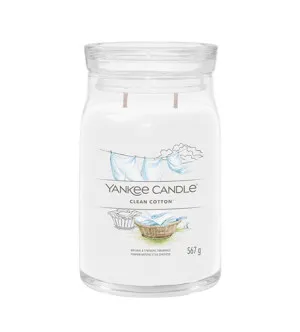 Yankee Candle Clean Cotton Signature Large Candle 567 g