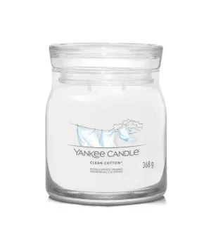 Yankee Candle Clean Cotton Signature Medium Candle 368 g
