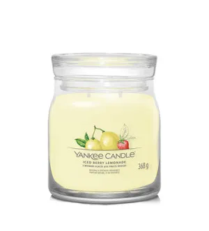 Yankee Candle Iced Berry Lemonade signature candle medium 368 g