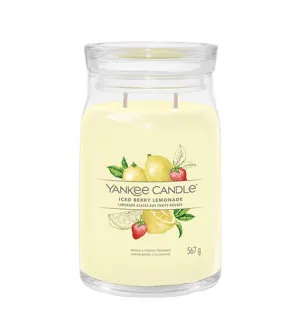 Yankee Candle Iced Berry Lemonade Signature Large Candle 567 g