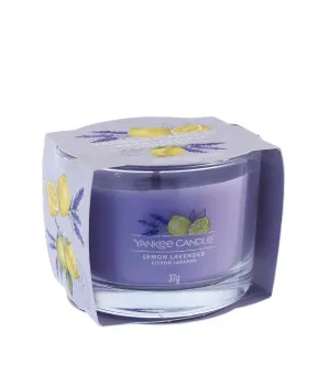 Yankee Candle Lemon Lavender votive candle in glass 37 g