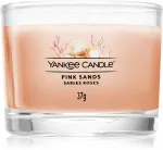 Pink Sands votive candle in glass 37 g
