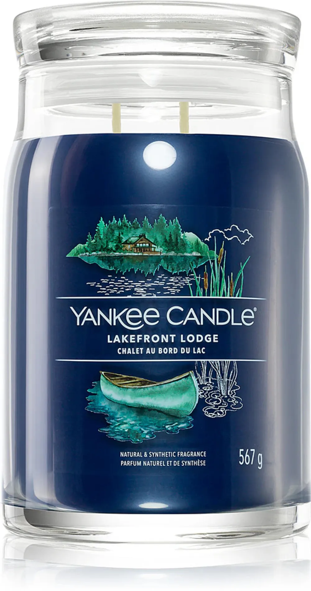 Signature Lakefront Lodge scented candle 567 g