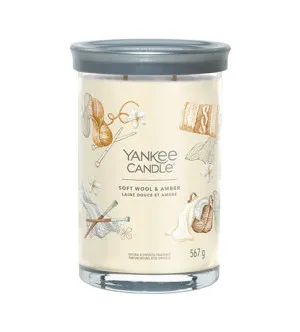 Yankee Candle Soft Wool & Amber Signature Tumbler Large 567 g