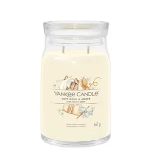 Yankee Candle Soft Wool & Amber Signature Large Candle 567 g