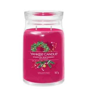 Yankee Candle Sparkling Winterberry Signature Large Candle 567 g