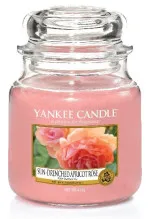 Yankee Candle Sun-Drenched Apricot Rose scented candle 411 g