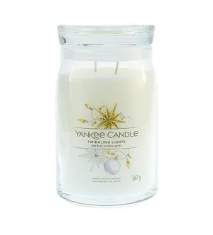 Yankee Candle Twinkling Lights Signature Large Candle 567 g