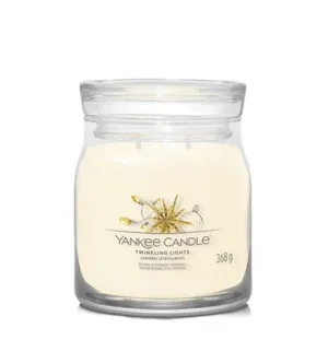 Yankee Candle Twinkling Lights signature candle medium 368 g