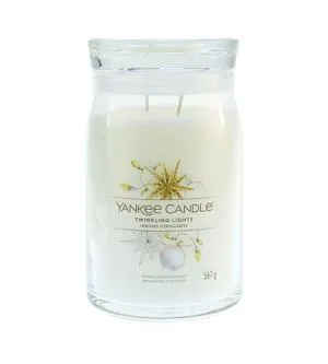 Yankee Candle Twinkling Lights Signature Large Candle for Women