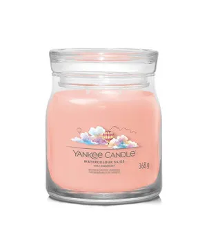 Yankee Candle Watercolour Skies Signature scented candle 368 g