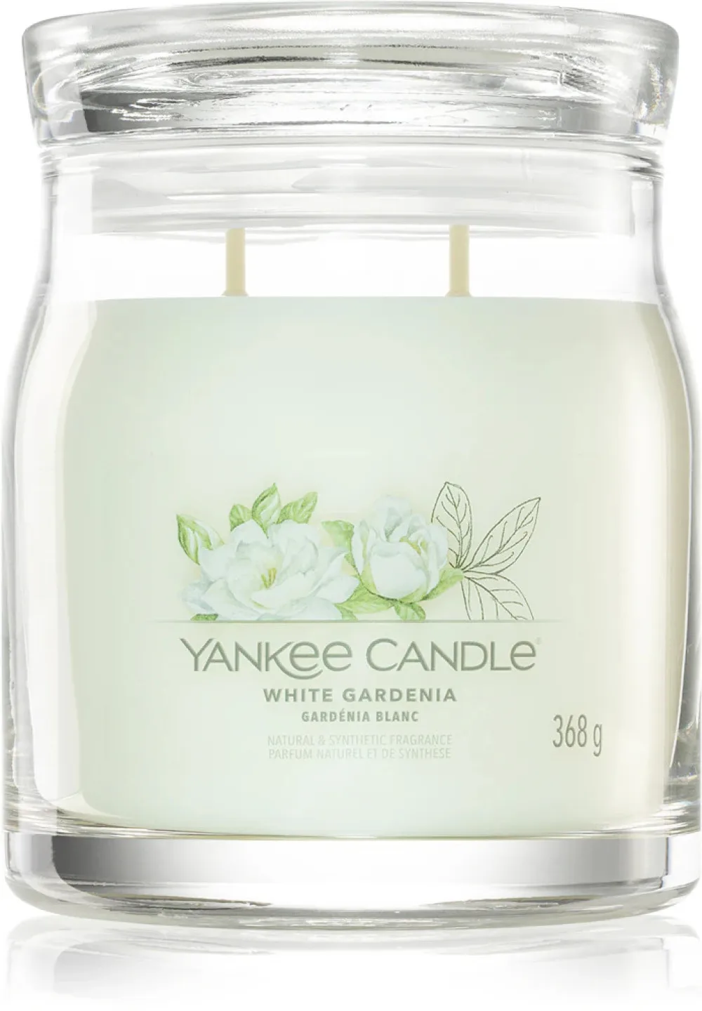 White Gardenia signature large candle 567 g