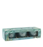 Winter Night Stars votive candle in glass 3 x 37 g 3x37 g
