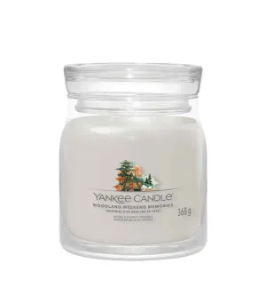Yankee Candle Woodland Weekend Memories signature candle medium 368 g