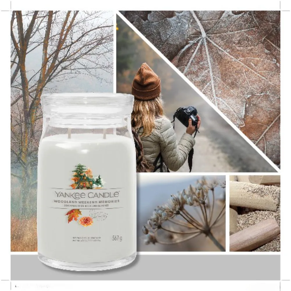 Woodland Weekend Memories Signature Large Candle 567 g