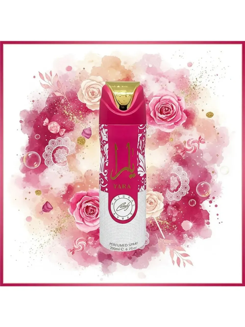Yara Candy Deodorant Spray for Women 200 ml