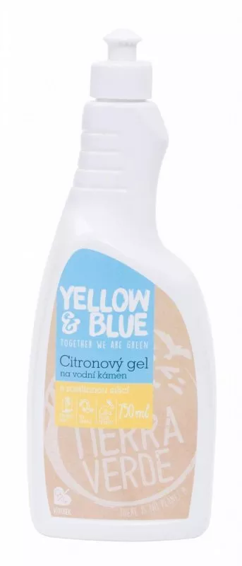 Tierra Verde Lemon limescale gel (750 ml) - with lemon essential oil