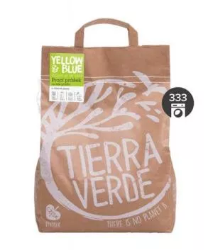 Tierra Verde Washing powder for white linen and cloth diapers - INNOVATION (5 kg paper bag)