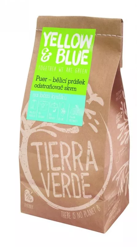 Tierra Verde Puer - bleaching powder for washing (bag 1 kg)