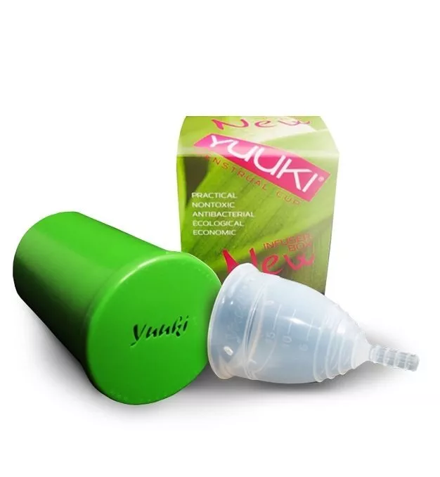 Yuuki Menstrual Cup - Small Soft (softer) - including sterilising cup