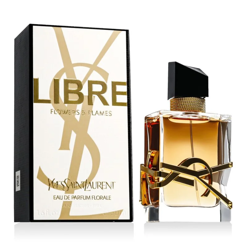 Libre Flowers & Flames Florale eau de parfum for women 50 ml