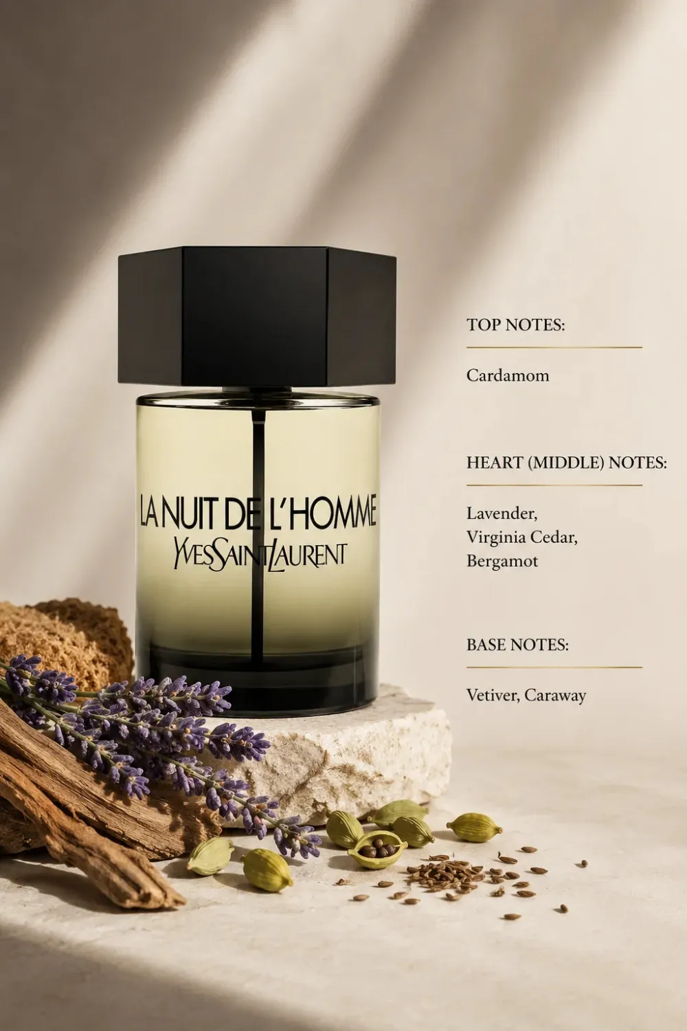 Yves Saint Laurent La Nuit de L'Homme Eau de Toilette for Men 60