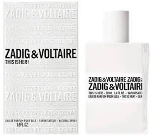 Zadig & Voltaire This is Her! Eau de Parfum for Women 50 ml