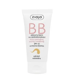 Ziaja BB Cream for Normal, Dry & Sensitive Skin SPF 15 Natural