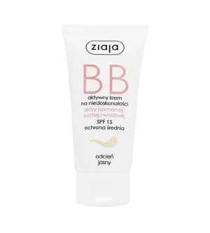 Ziaja BB Cream for Normal, Dry & Sensitive Skin SPF 15 Light