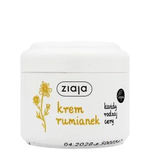 Ziaja Chamomile Moisturizing Face Cream with Chamomile Flower Extract