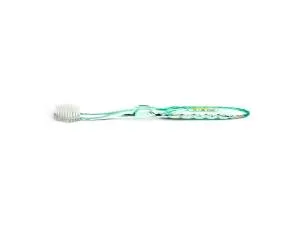 Nano-b Green toothbrush with pink toothbrush - medium