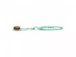 Nano-b Toothbrush with gold and activated charcoal green - medium