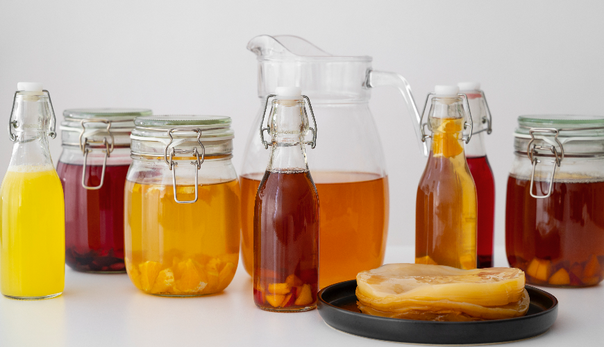 The miracle fermented drink for your health is called kombucha