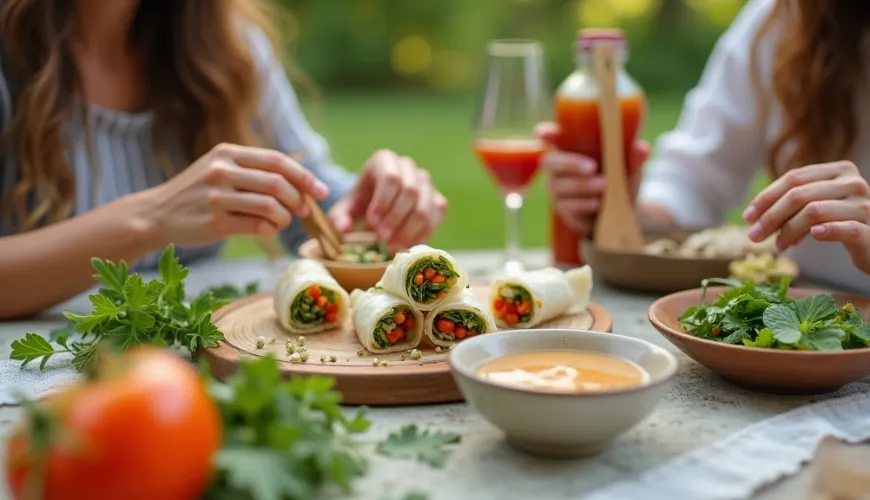 Peanut sauce for rolls makes every meal an experience