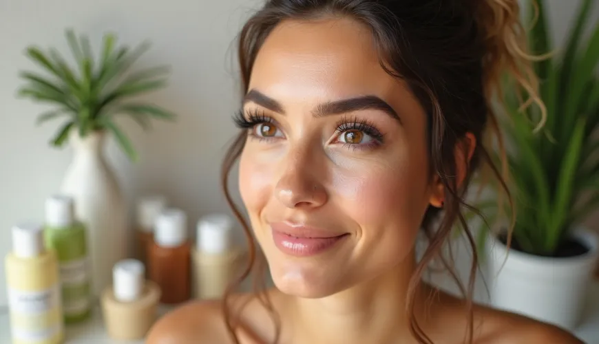 Eyelash tinting as an alternative to makeup for women on the go