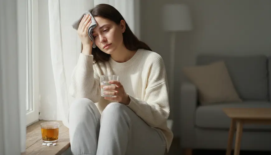 # Headache after crying is normal and has a clear explanation