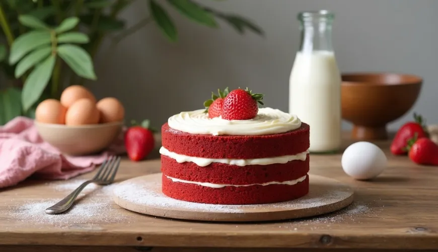 Want to surprise? Try the original red velvet recipe at home