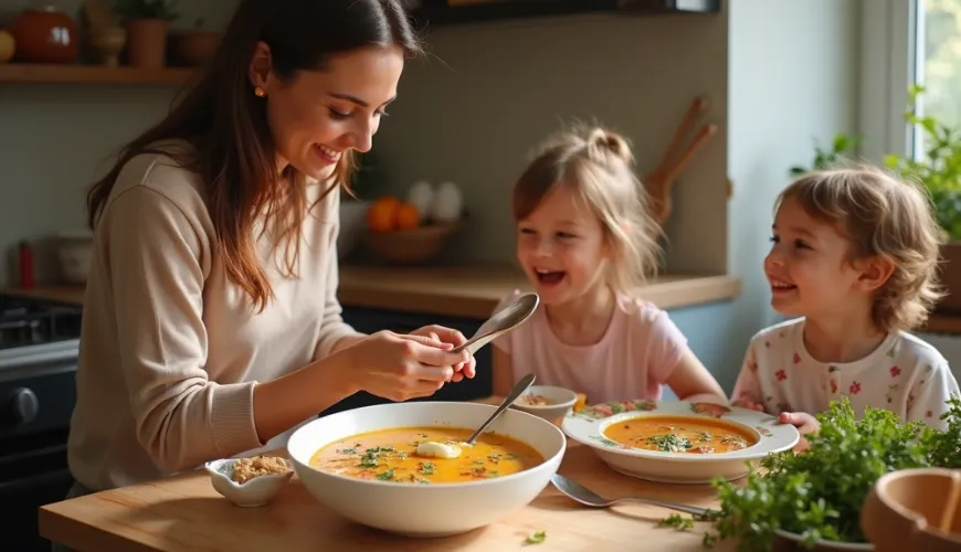 Onion soup without wine offers you a traditional taste without alcohol