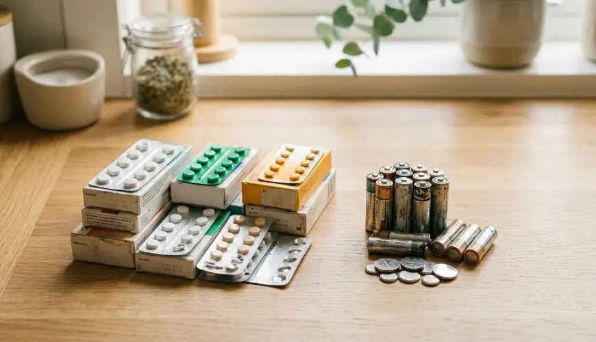 # What to do with expired medicines and batteries
