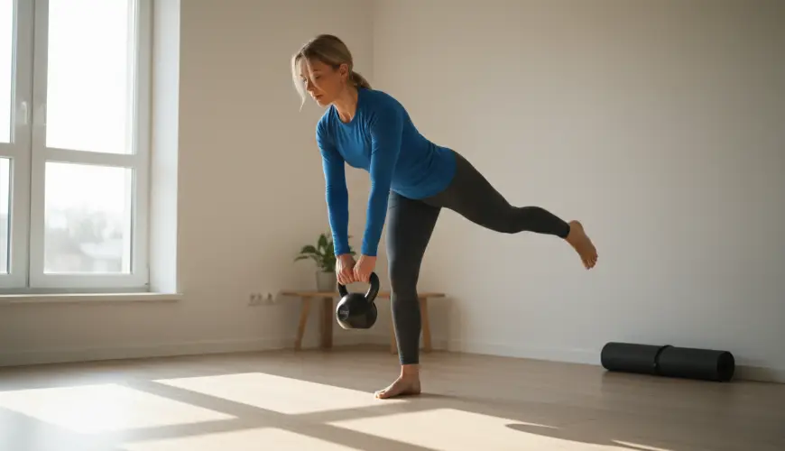 # Single-Leg Deadlift Exercise for Stability and Strength