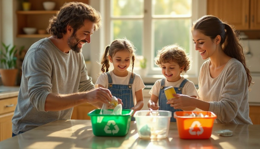 Children and ecology start at home when you turn sorting and saving water into a game