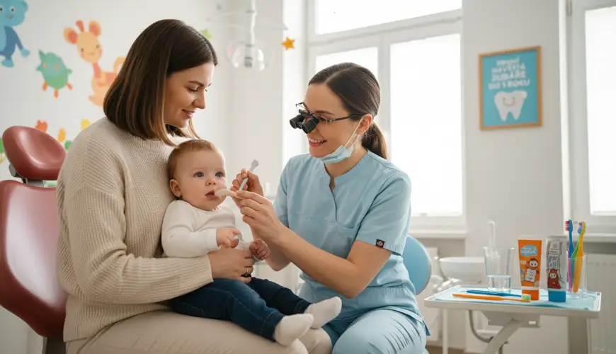 Children's teeth need care from the very first tooth