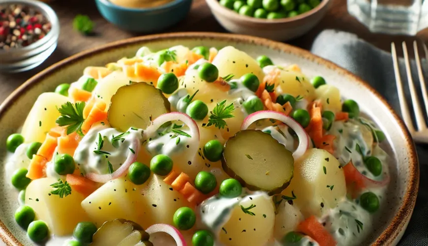 Try a diet version of the salad that won't burden your digestion.