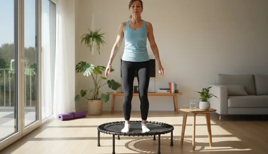 Home trampoline as an effective training for the lymphatic system