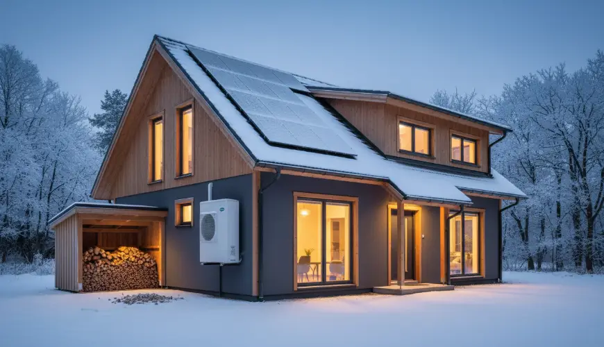 Ecological heating saves money and nature