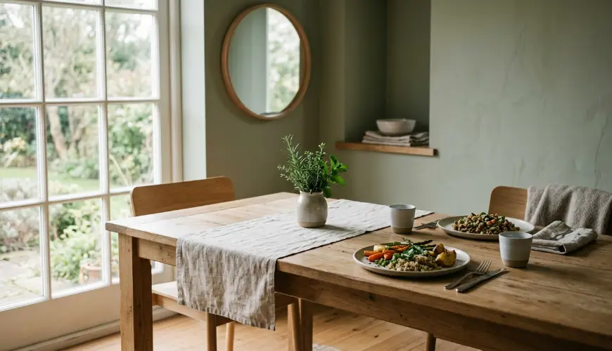 Feng shui of the dining room changes the way we eat