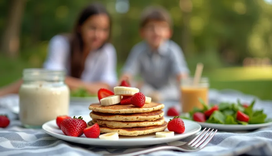 Fitness oat cakes for delicious and quick meals