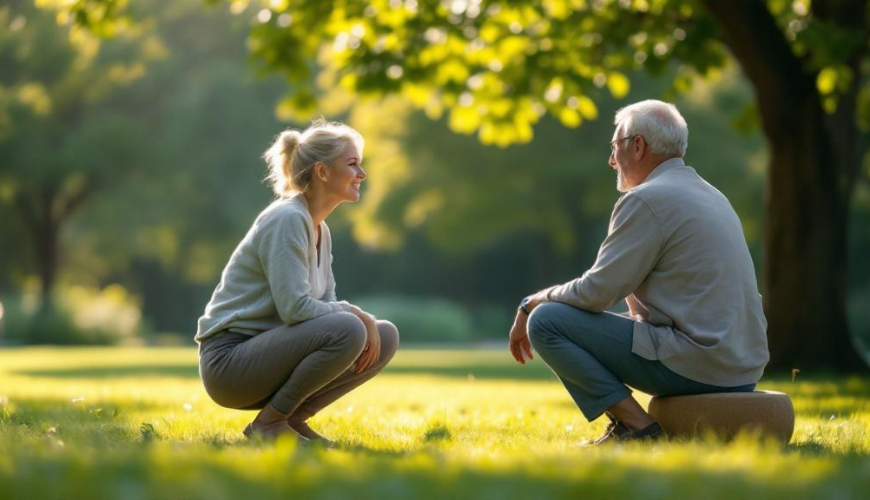 The deep squat is a natural movement that can support both mobility and stability of the body.