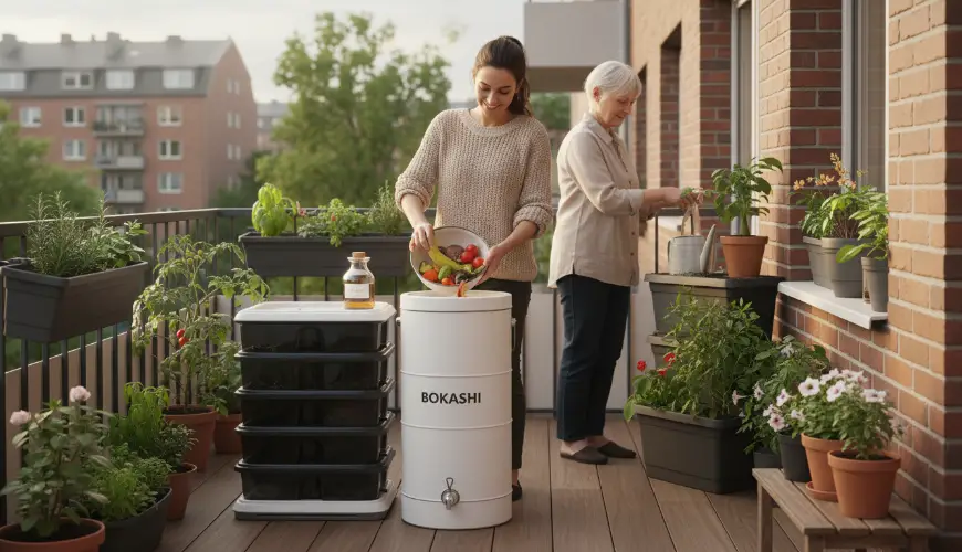 # How to Compost on a Balcony in a City Apartment